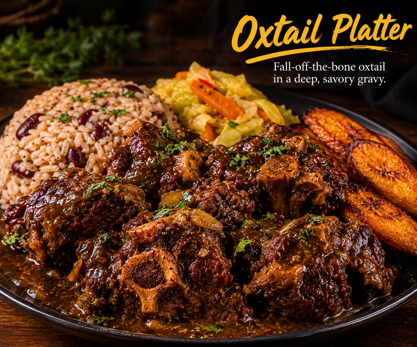 Oxtail Platter